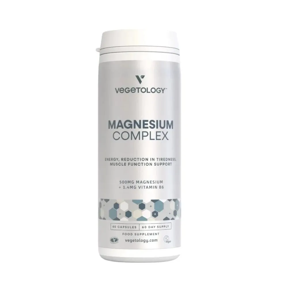 Vegetology Magnesiumcomplex Vitamine B6, 60 capsules