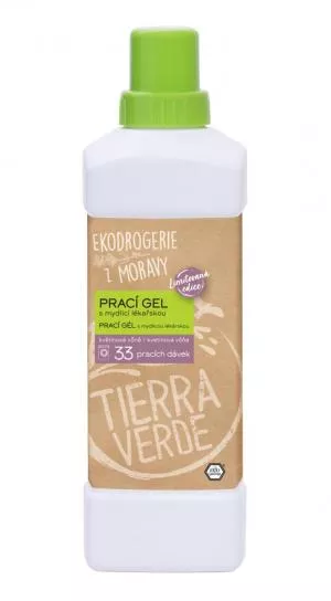 Tierra Verde  Wasgel met zeepkruid en bloemengeur 1 l