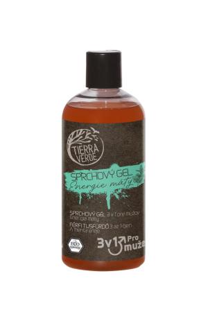 Tierra Verde  Douchegel 3 in 1 voor mannen Energy of mint fles 500 ml