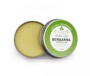 Ben & Anna Crème deodorant Perzische limoen (45 g)