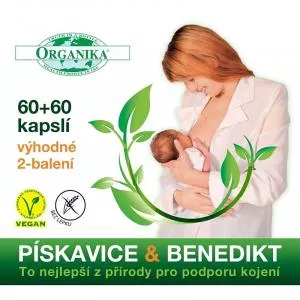 Organika Benedict's Fenegriek, 60 60 capsules