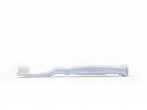 Nano-b Kindertandenborstel met zilver - blauw