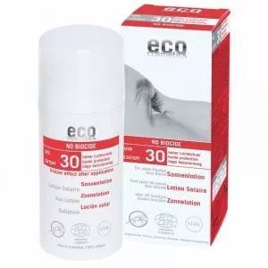 Eco Cosmetics Zonnebrandcrème SPF 30 met afweermiddel BIO (100 ml)