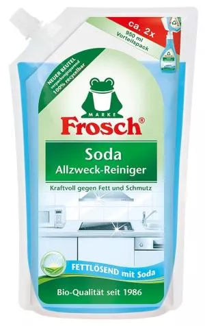 Frosch ECO keukenreiniger met natuurlijke soda - vervangingspatroon (950 ml)