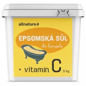 Allnature Epsomzout Vitamine C 5 kg