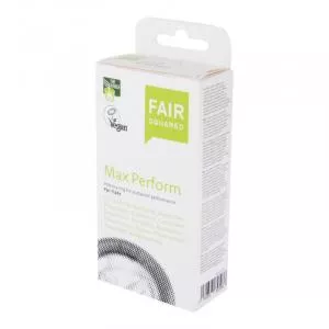 Fair Squared Condoom Max Perform (10 stuks) - veganistisch en fair trade