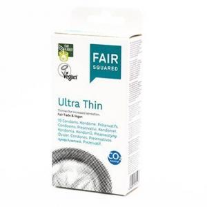 Condoom Ultra Dun (10 stuks) - veganistisch en fair trade