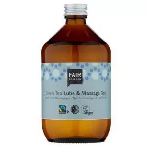 Fair Squared Smeer- en massagegel met groene thee (500 ml) - veganistisch en fair trade