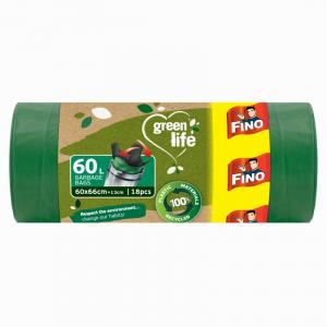 Vuilniszakken Green Life Easy pack 27 μm - 60 l (18 stuks)