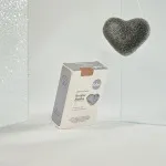 Kvitok Konjac diepreinigingsspons met actieve zwarte koolstof