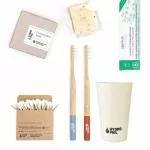 Hydrophil Bamboe tandenborstel (medium) - rood - 100% hernieuwbaar
