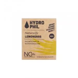 Hydrophil Vaste zeep - citroengras (80 g) - geschikt voor lichaam en haar