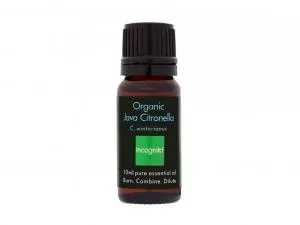 Incognito Citronella etherische olie BIO (10 ml) - ruikt niet naar lastige insecten