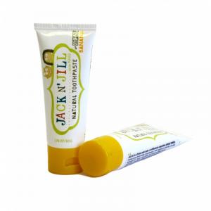 Kindertandpasta - banaan BIO (50 g) - fluoridevrij, met biologisch calendula-extract