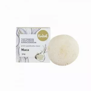 Kvitok Stijve shampoo met conditioner Maca XXL (50 g) - stimuleert de haargroei