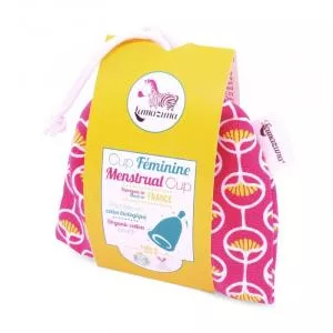 Lamazuna Menstruatiecup in roze - M - platina uitgeharde silicone