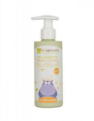 Zachte lichaams- en haarspoeling voor kinderen BIO (190 ml)