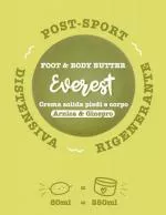laSaponaria Everest Solid Foot and Body Butter (80 ml) - voor een gevoel van verlichting en lichte voeten