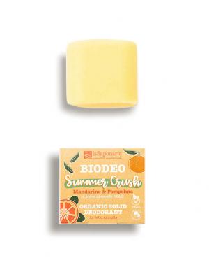 Solid deodorant Summer Crush BIO (40 g) - met exotische citrusgeur