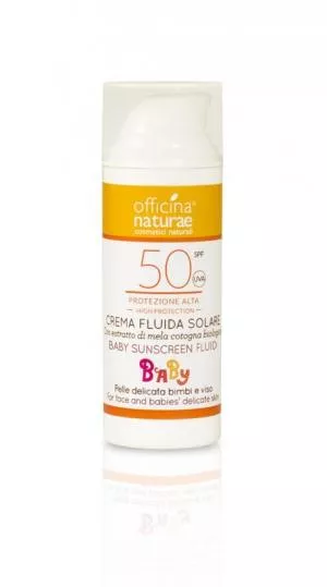 Officina Naturae Ongeparfumeerde zonnecrème SPF 50 BIO voor kinderen (50 ml)
