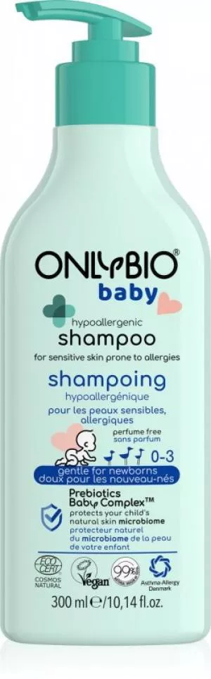 OnlyBio Hypoallergene shampoo voor baby's (300 ml)