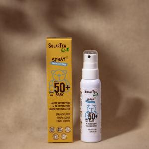 Zonnebrandspray voor kinderen SPF 50 (100 ml) zonder parfum