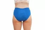 Pinke Welle Menstruatie Slipje Bikini Blauw - Medium Blauw - htr. en lichte menstruatie (M)