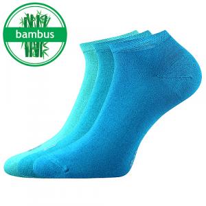 Bamboe mix sokken blauw