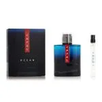 Prada Luna Rossa Ocean EDT navulbaar 100 ml + EDT MINI 10 ml M