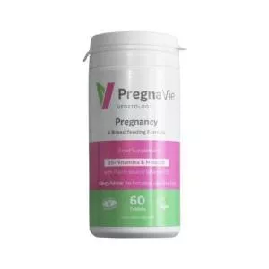 Vegetology Zwangerschapsverzorging - Vitaminen en mineralen voor zwangere vrouwen en vrouwen die borstvoeding geven, 60 tabletten