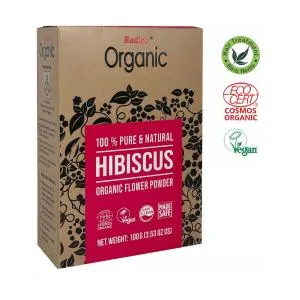 Radico Kruidenkuur BIO (100 g) - Hibiscus - tegen grijs worden en haaruitval