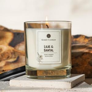 Soja Lelie Kaars & Santal