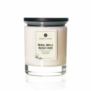 Kimmy Candles Zeekaars Neroli, Honing & Roze peper