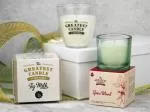 The Greatest Candle in the World Geurkaars in zwart glas (170 g) - jasmine miracle