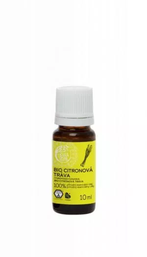 Tierra Verde Citroengras etherische olie BIO (10 ml) - helpt bij uitputting
