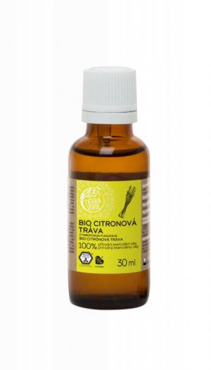 Citroengras etherische olie BIO (30 ml) - helpt bij uitputting