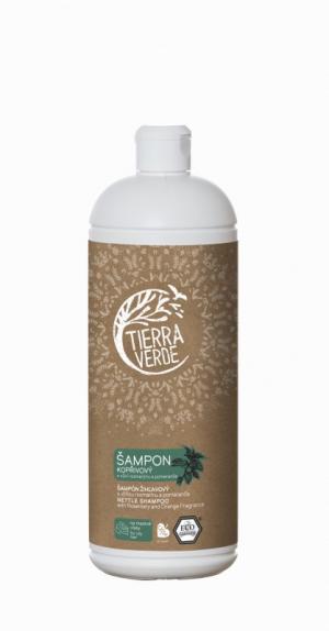 Brandnetelshampoo voor vet haar met rozemarijn (1 l)