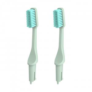 BRUSH Vervangende opzetborstels (medium) - Cool Dew - 2 stuks