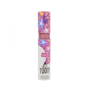 Natuurlijke lipgloss paars-roze - Starfish Shine (5.5 ml) - geschikt voor gevoelige en allergische lippen