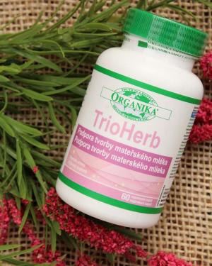 TrioHerb - ondersteuning melkproductie, lactatie en borstvoeding, 60 capsules