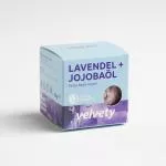 Velvety Badbom met jojoba-olie - Lavendel (50 g)