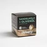 Velvety Olijfolie Badbom - Sandelhout & Salie (50 g)