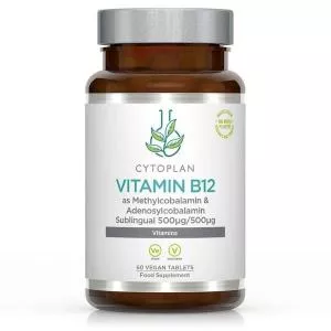Cytoplan Vitamine B12, 1000 µg Bioactive onder de tong, 60 tabletten