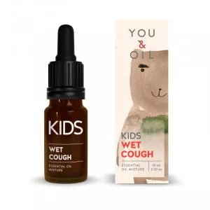 You & Oil KIDS Bioactieve mengeling voor kinderen - Vochtige hoest (10 ml)
