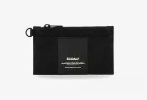 Ecoalf Zip Small Wallet Black