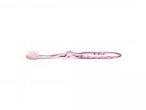 Nano-b Zilveren tandenborstel roze - medium