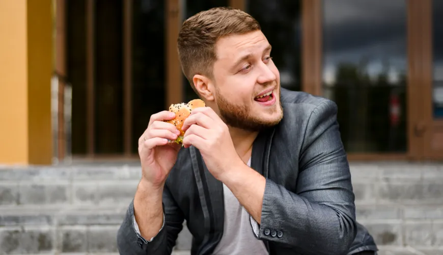 Een praktische en gezonde snack voor werkende mannen